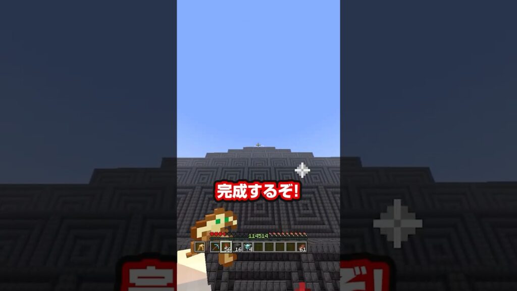 またもや計算できなかったけどバカではなかった #マイクラ #マインクラフト #minecraft #shorts