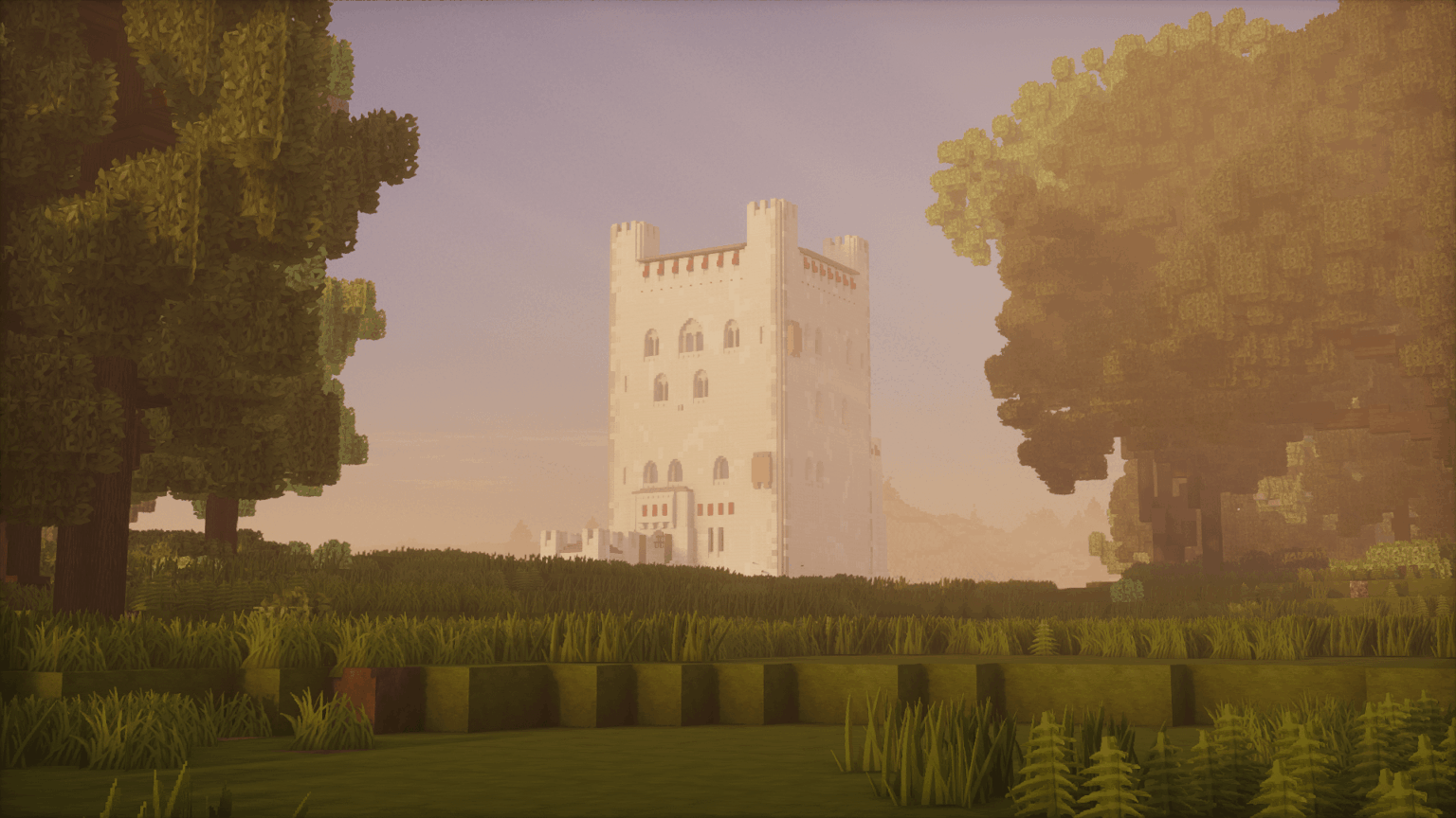 ロチェスター風の城