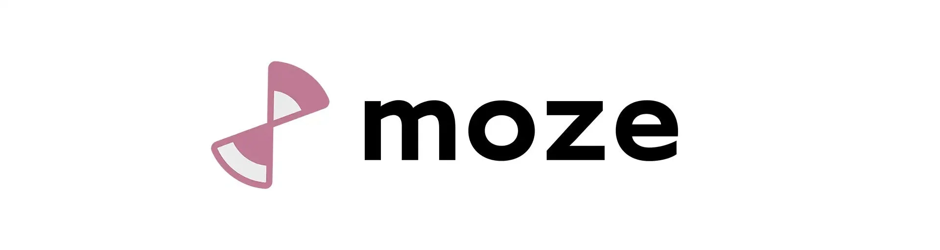 株式会社mozeのロゴ。