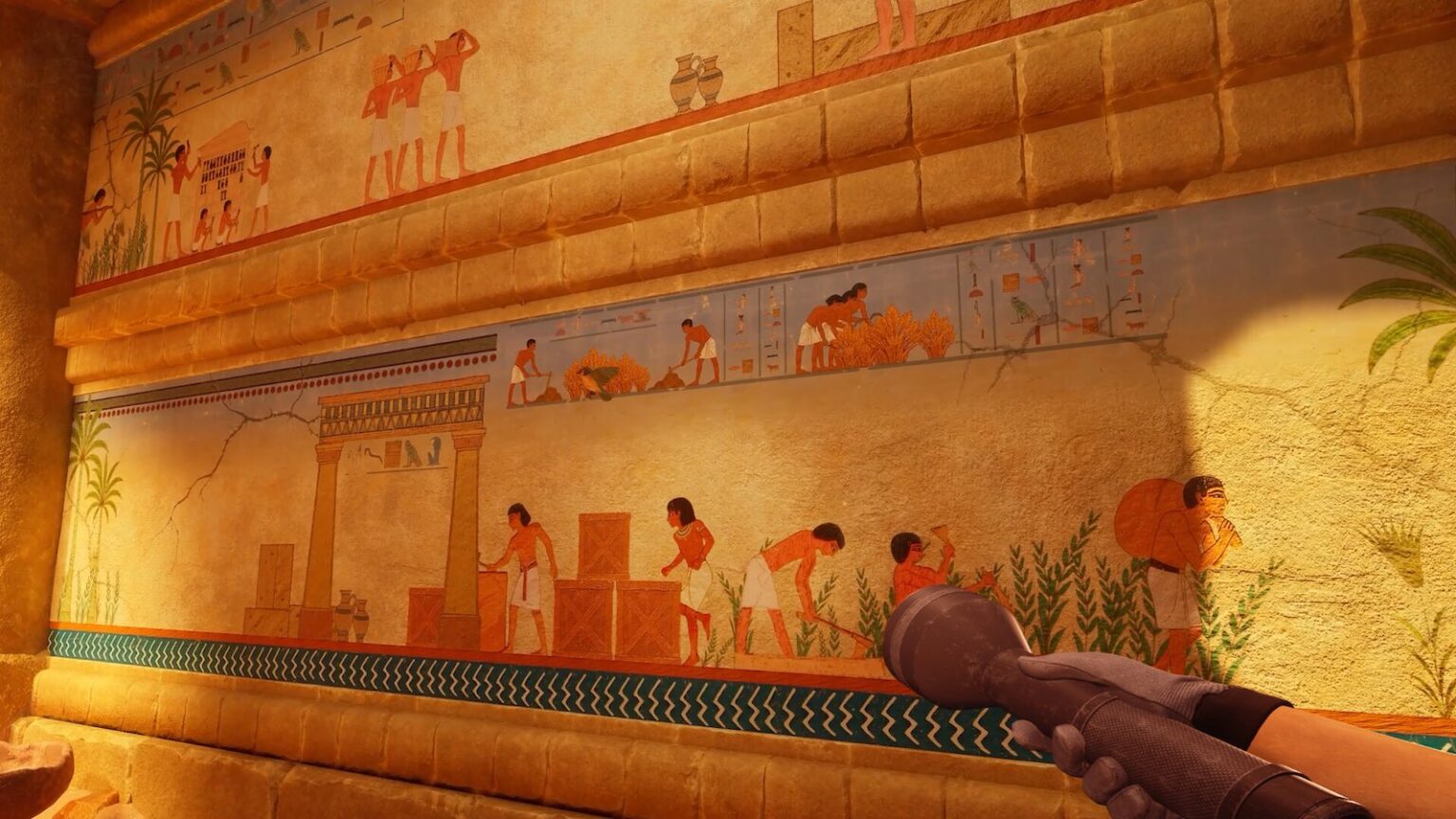古代壁画がぬるぬる動くゲーム『Fresco』、にわかに大注目集めバイラル化。“壁画内の人”と協力しながら3Dと2D織り交ぜ神殿探索 - AUTOMATON