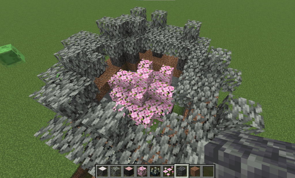 誰か、私が種子を見つけるのを手伝ってくれませんか。基本的には、淡い色の庭園に囲まれた桜の木立で、その下に古代都市があります。