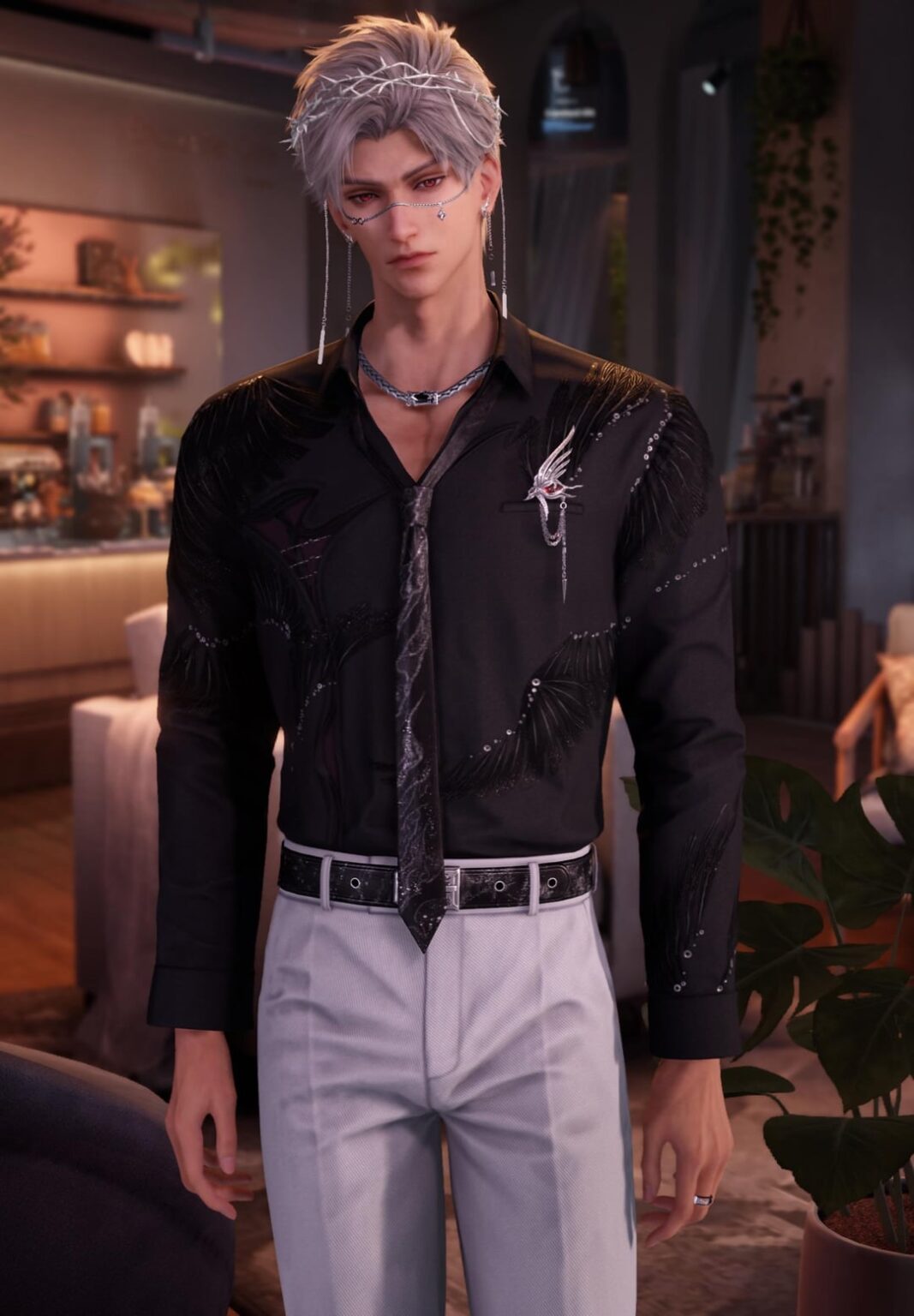 それで今日はシルバーに興味があるの、サイラス王子？