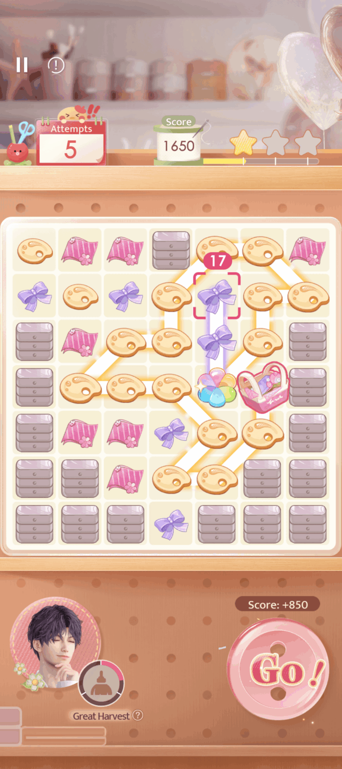 私はこのミニゲームに夢中です