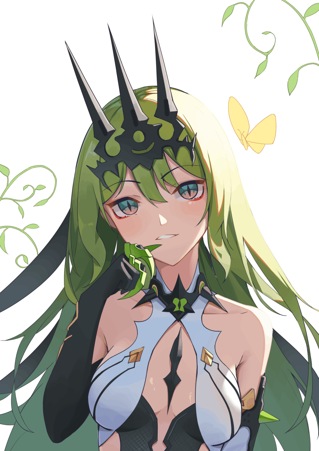 このゲームの最高の妻が新しいバトルスーツを手に入れるまでの画像、657日目：🐍公園で