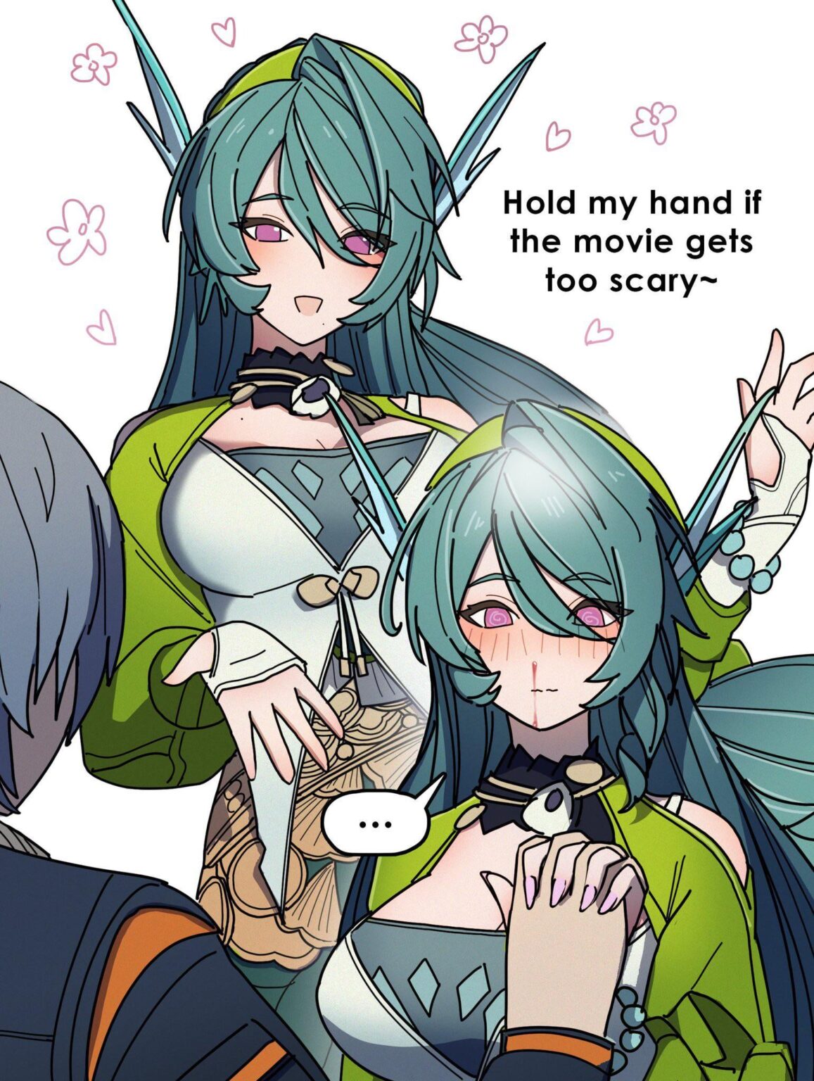 男に触れたことのない有名な歌手のババア (アート: @DorahDew)