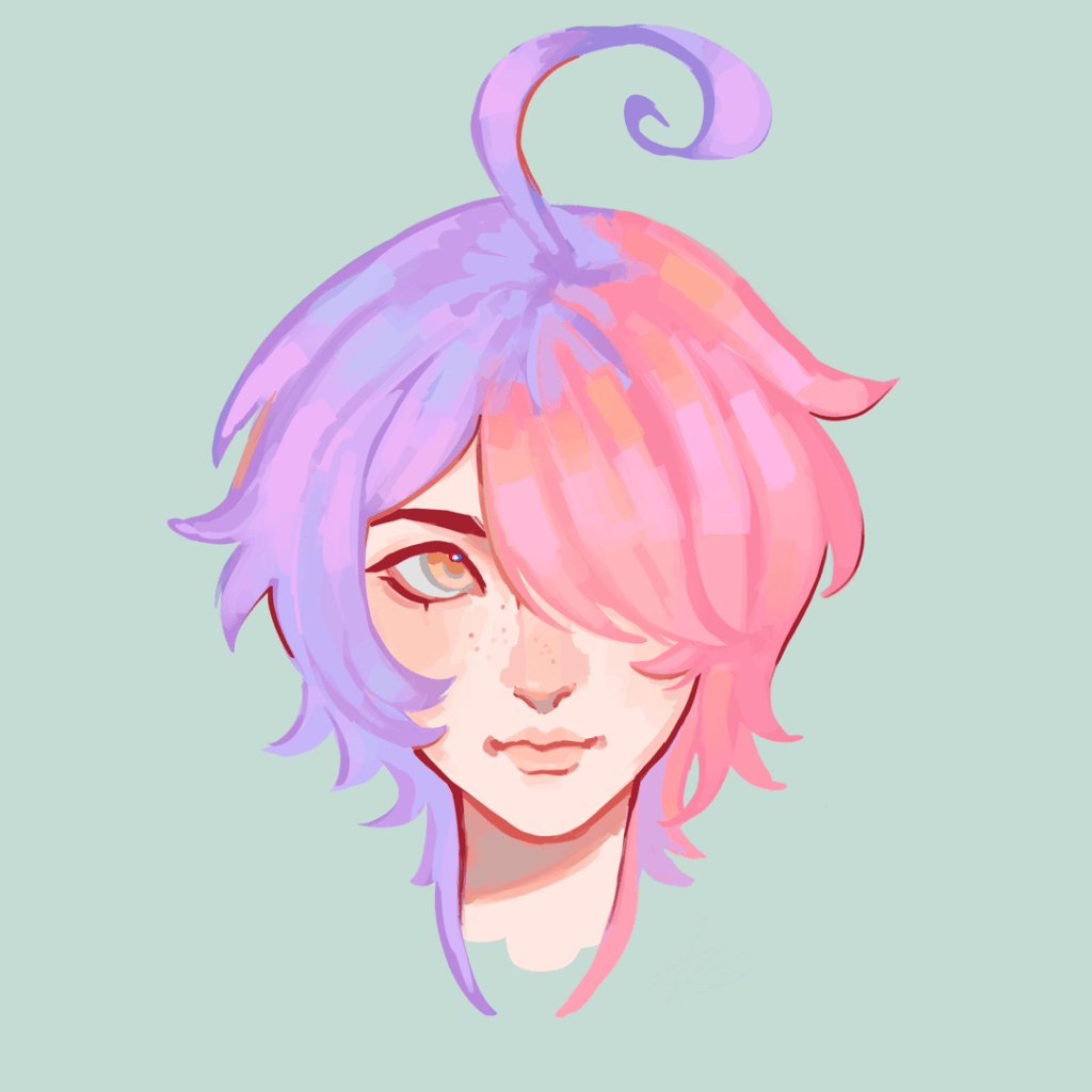 シンマルで顔練習