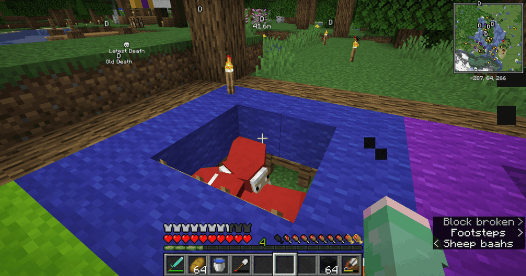 なぜ私の青い羊は赤いのですか？ (1.14.4)