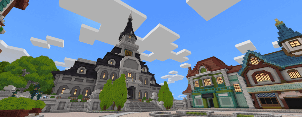 Minecraft のビルドの第一歩