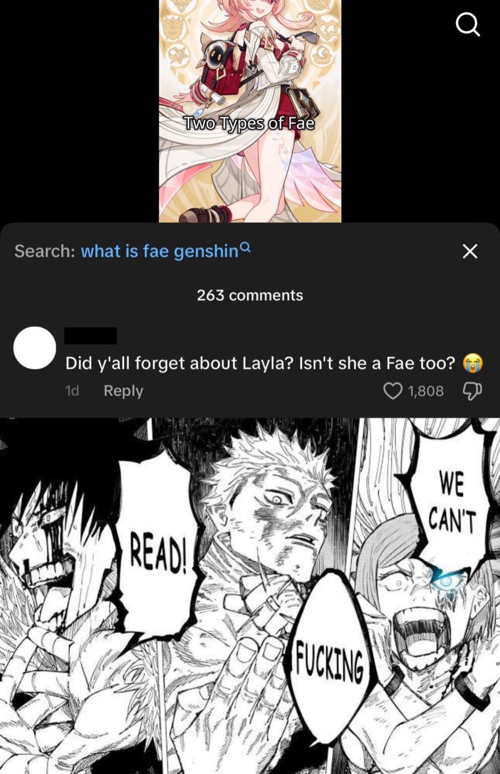 ああ、悪名高い原神ファンダムです