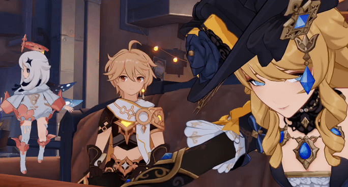 逸話のシーンを切り取ったんだけど、今はそれがサスペンダーみたいだ