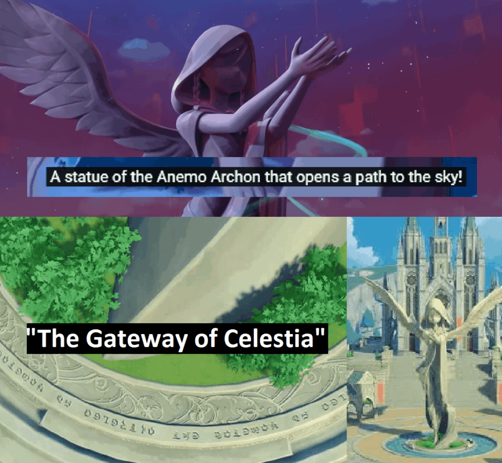 もう一歩近づいて、もう一方の彫像もそうするまで