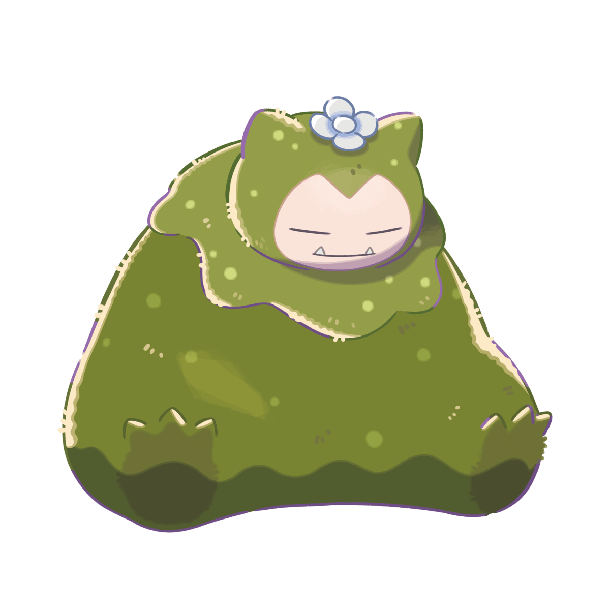 カビゴン（こけむし） 他ポケモンからの呼称：こけカビゴン