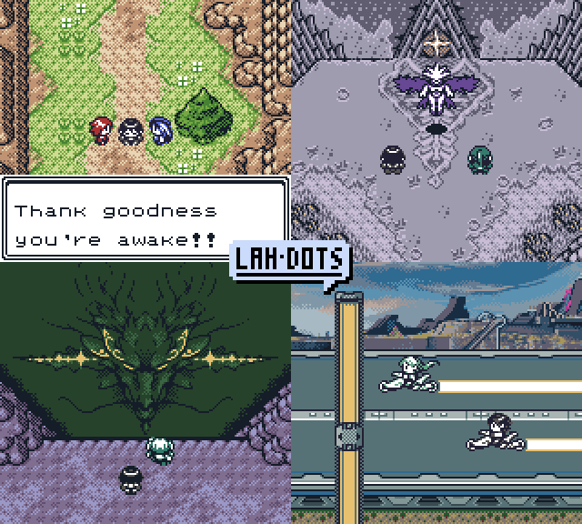 ゲームボーイの嵐の波