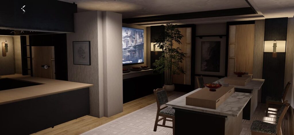 自宅に小さな鍋レストランを特集しました:D