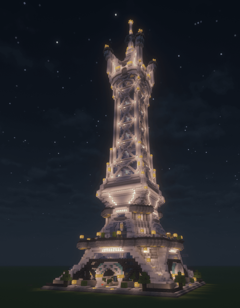 私はこのルミオーズ タワーを 11 月に、初めての適切なクリエイティブな建築物として建てました。友達がここに投稿するべきだと言いました:)