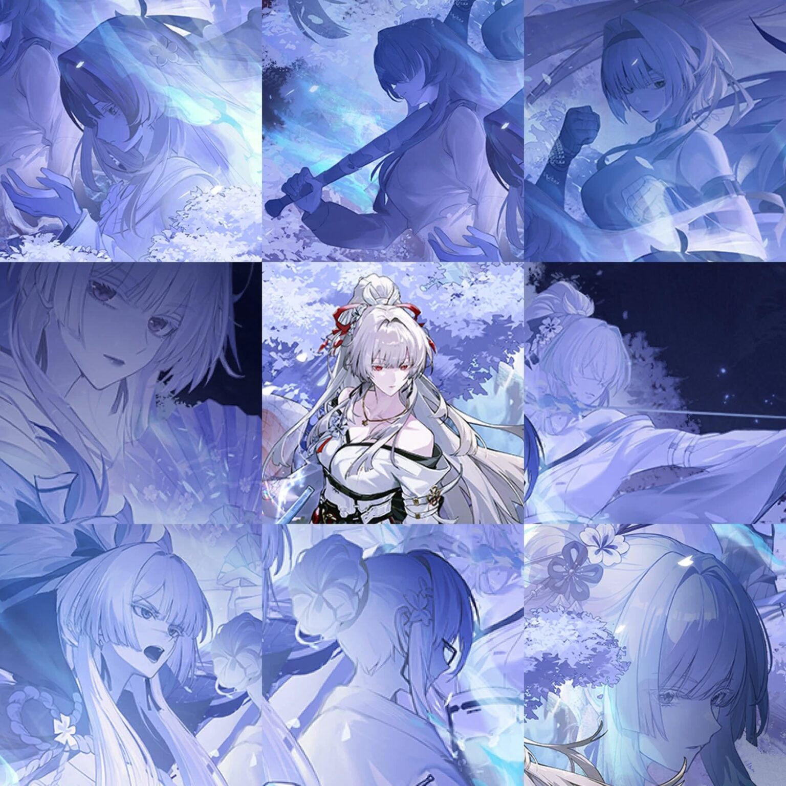 すっごく... ヒユキは赤白テーマの巫女で、刀と雪の結晶のようなスキルを持つある種の冷気の力を使用します... それなら彼女はエレクトロピストルのレゾネーターに違いありませんよねクロ????