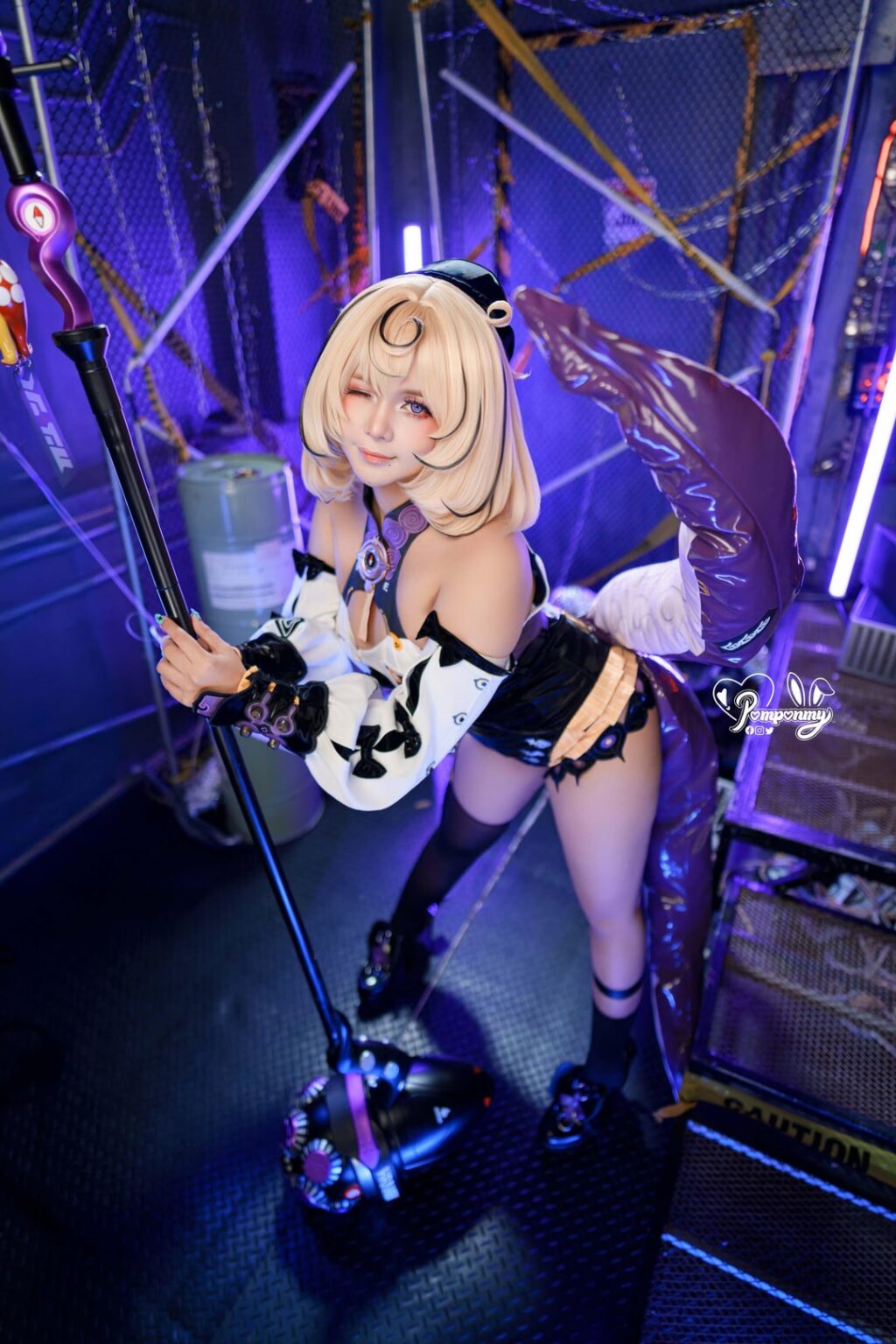 私のイダリ・マーフィーのコスプレ 🐙💜