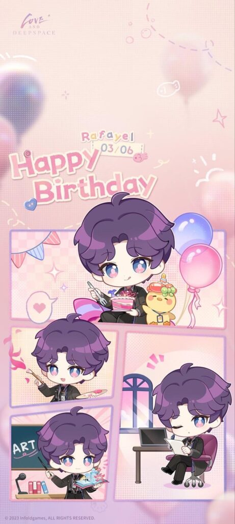 愛と深宇宙 |ちび壁紙