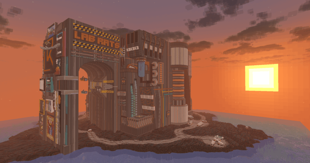 SMP で私の「ミニ」ゲーム用にこの巨大なカバーを作成しました