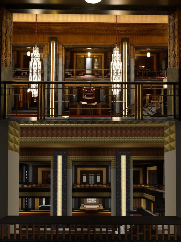 内装を再現してみました