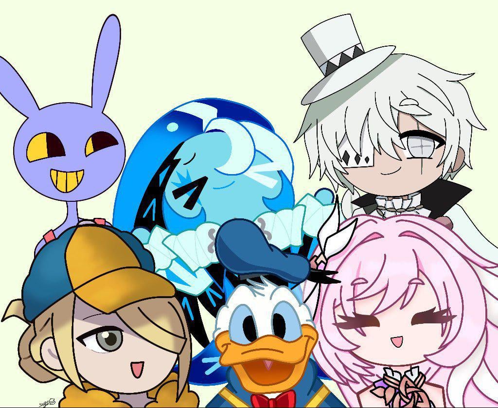 私が単純に考えている 6 つのキャラクター