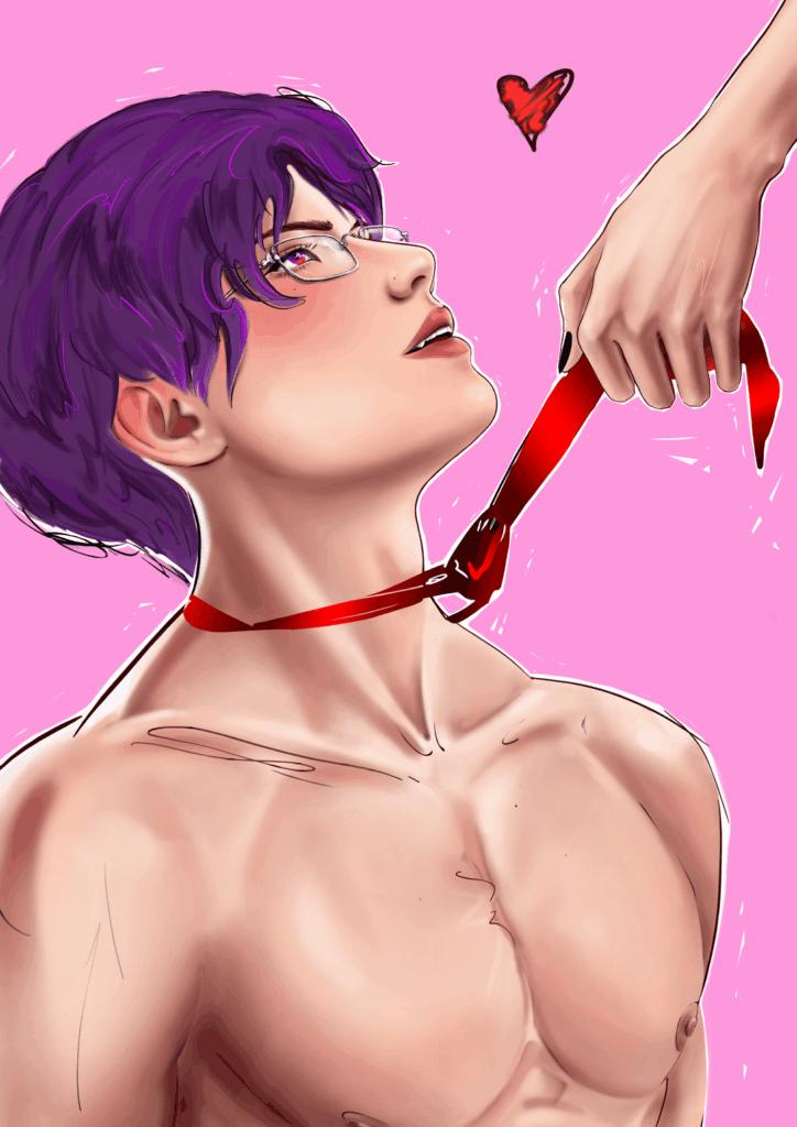 誕生日の男の子 (私のアート)