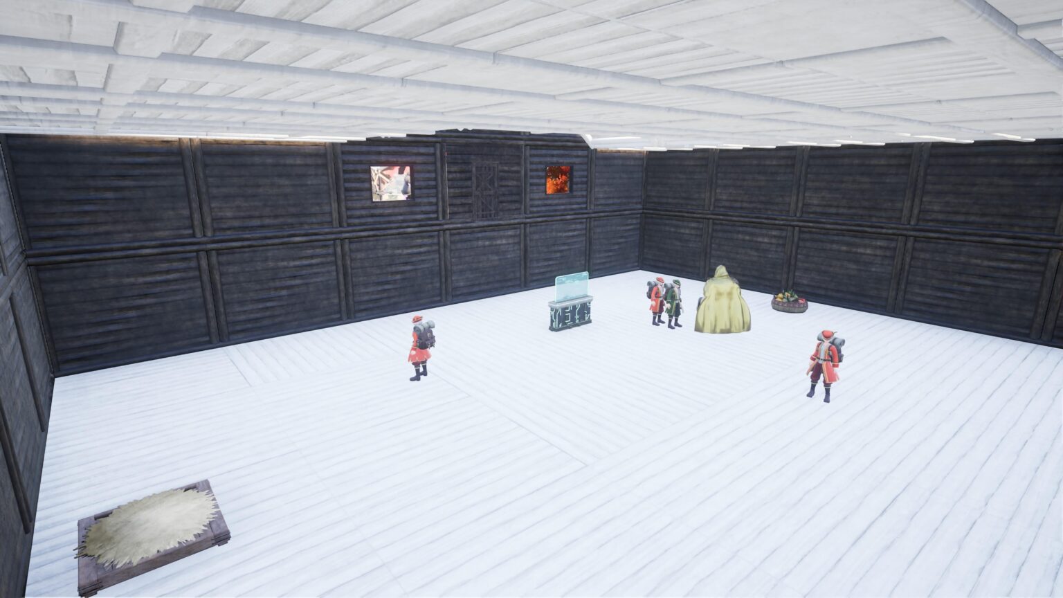 彼らに独自の刑務所、つまり基地を建てました...