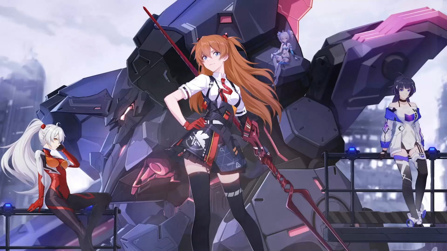 Honkai Impact X エヴァンゲリオン壁紙 | (1980 x 1040) |燃えるような希望