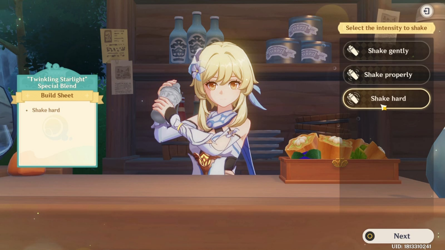 ルミネはゆっくりと、しかし確実に素晴らしいバーテンダーになりました