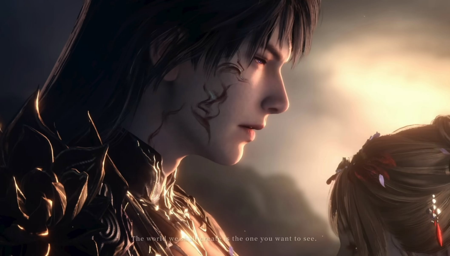 彼女は彼の中を通り過ぎていきます 😭