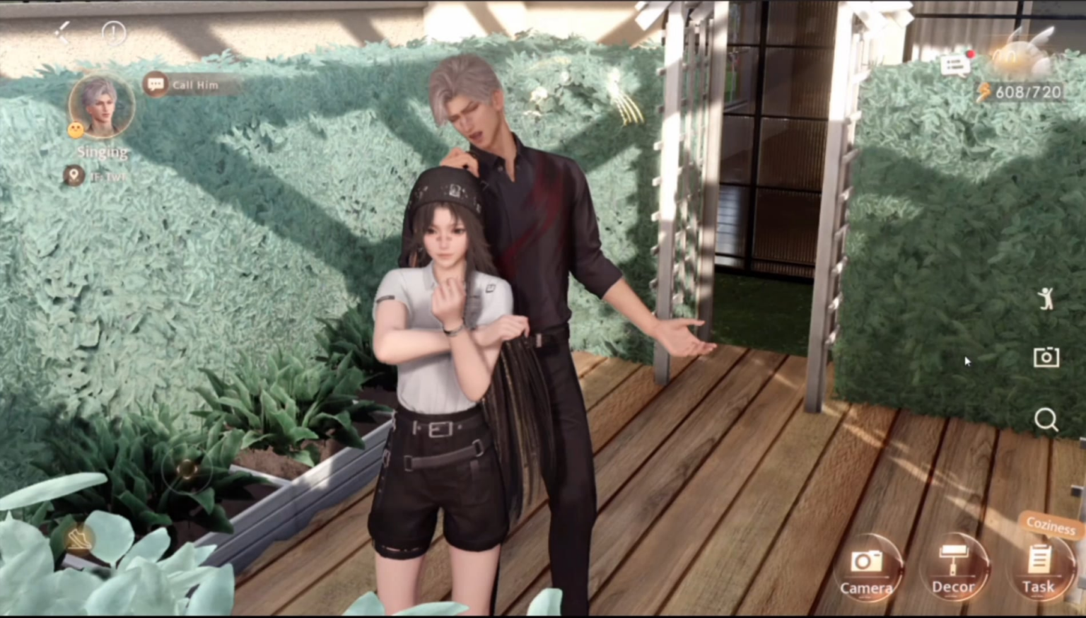 今日はサイラスが歌で私を迎えてくれました.. 🫠