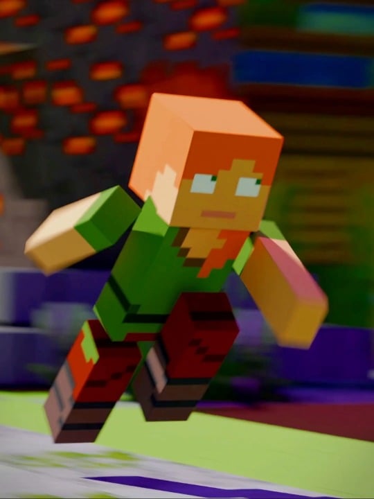 私が作ったマインクラフトのアニメーション