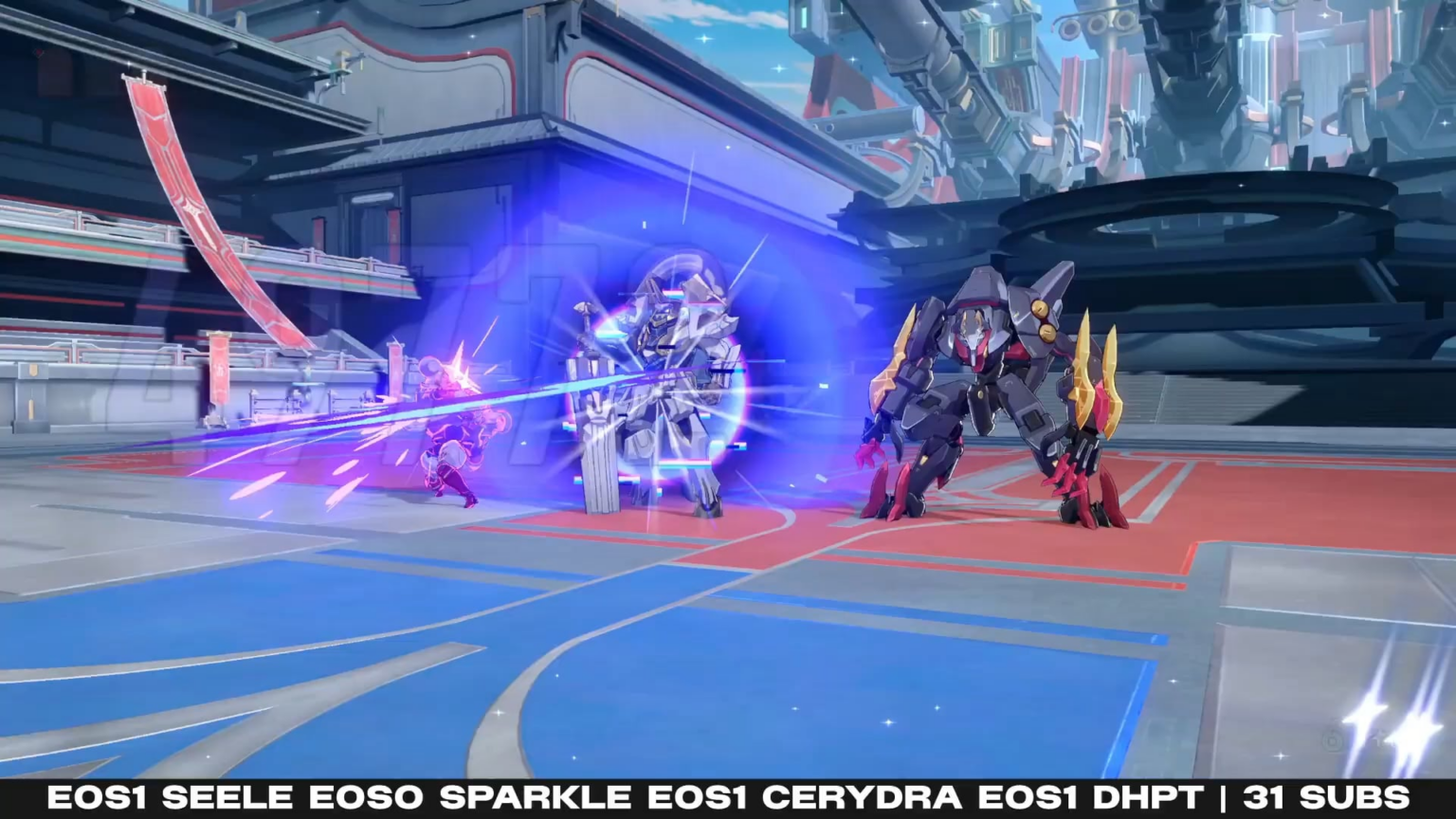 Seele E0S1 / Sparkle E0S5 (DDD) / Cerydra E0S1 / DHPT E0S1 -- 4.2v1/MoC 12(4.1) -- Nikador -- 1 サイクル