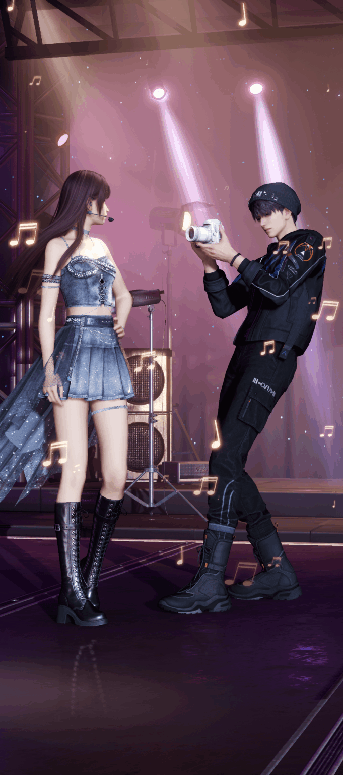 アイドルと秘密の恋人 🎤✨💓