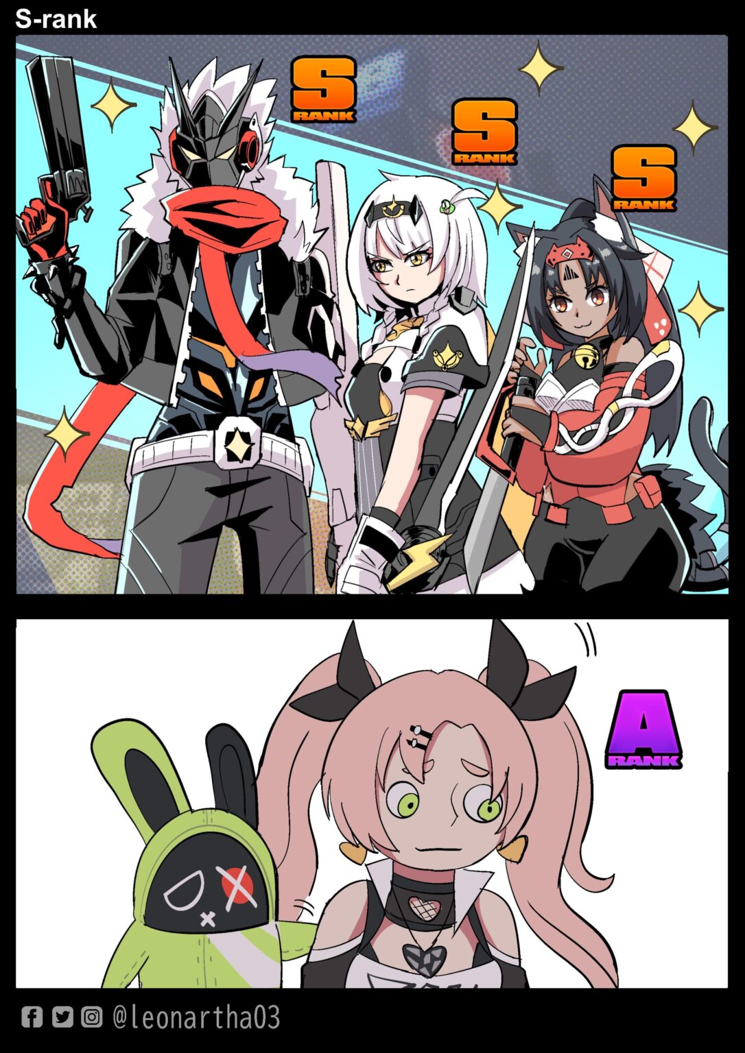 ビリーがアップグレードされたので、すぐに S ランクのニコールを待ちます... (@Leonartha03 より)
