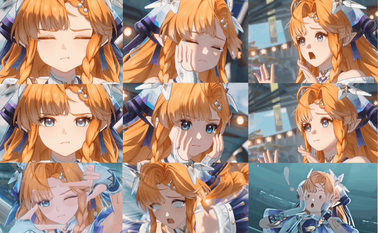 オレンジ色の赤ちゃんがとても可愛いですね！