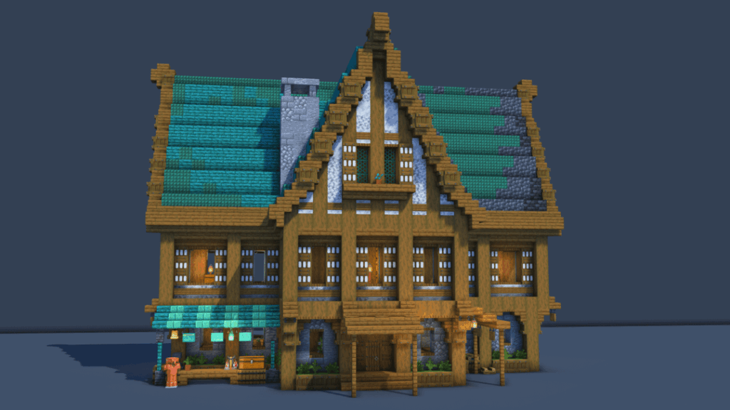 Minecraft 中世の家 – 居心地の良いサバイバル基地