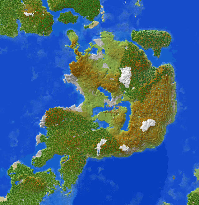 私のサバイバルワールドシードの島: 7239696317738510550 2 800、-3000