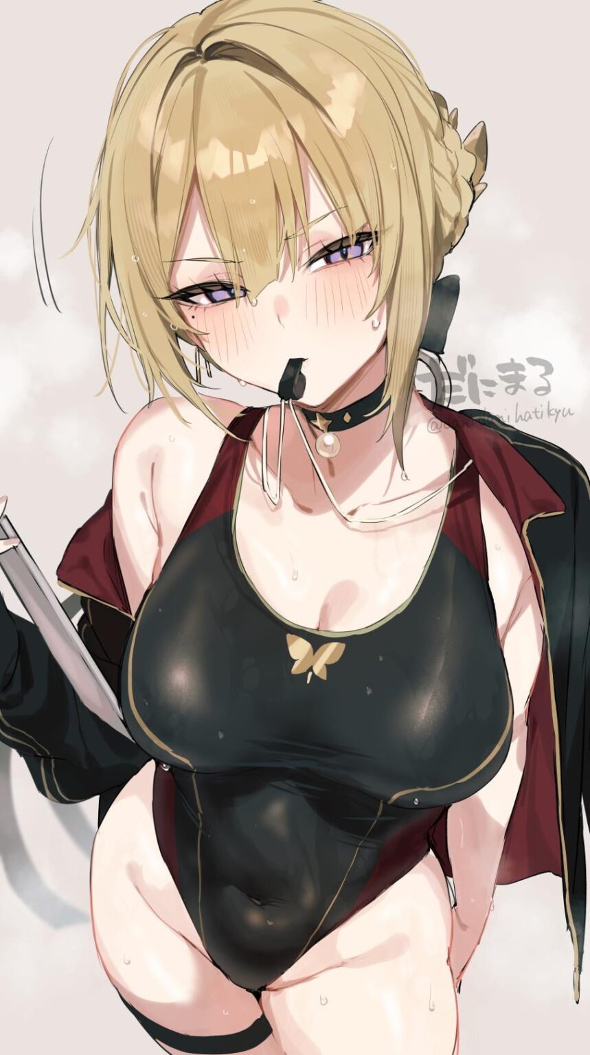 水着エヴリン（by @danidanihatikyu）