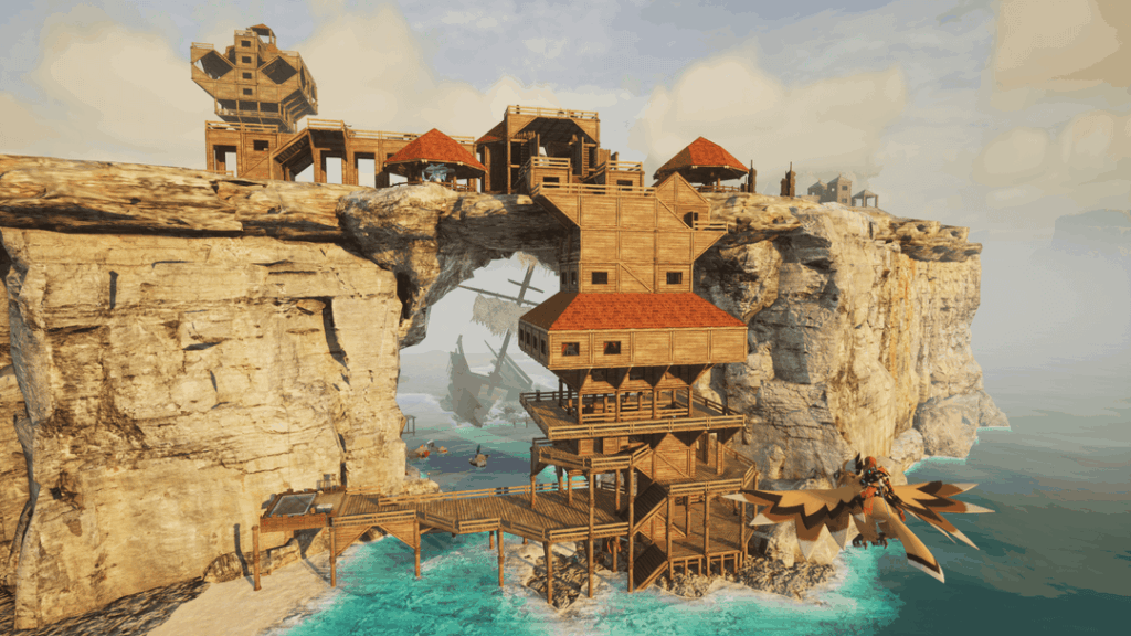 この島全体を海賊の基地にしました