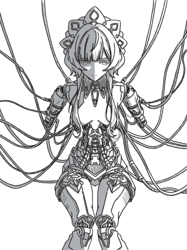 サンドローネ様を描きました。