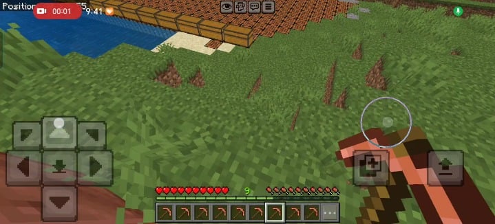 ヘルプ！！私の岩盤世界は突然不具合が生じました