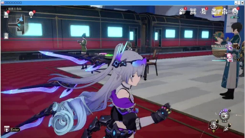 [HSR 4.2] シルバーウルフ LV.999 とエヴァネスシア オーバーワールドの攻撃とテクニックのアニメーション