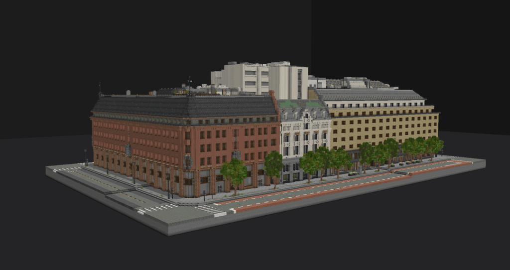 私の街の最初の街区