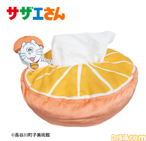 『サザエさん』のアーケードゲーム『サザエさん まちがいさがし』が順次稼働開始。OPを再現した“フルーツティッシュケース”もプライズに登場