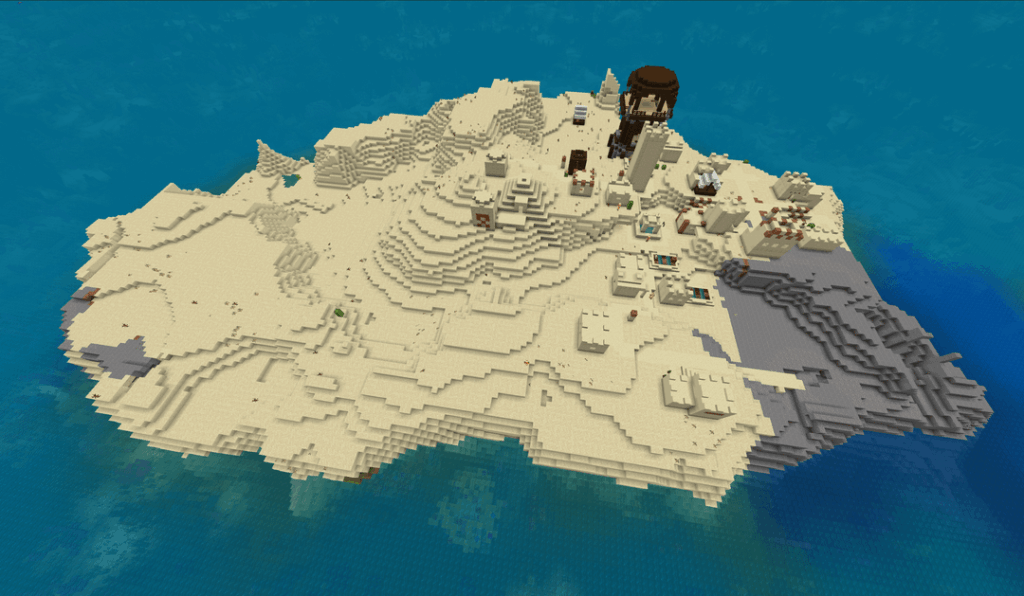 混沌とした無人島のスポーン