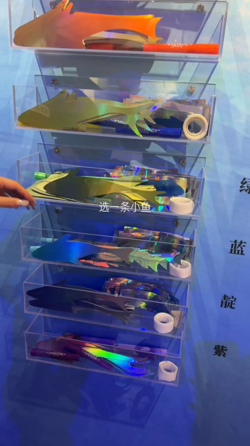 ラファエルをテーマにしたインタラクティブな展示はとても素敵です