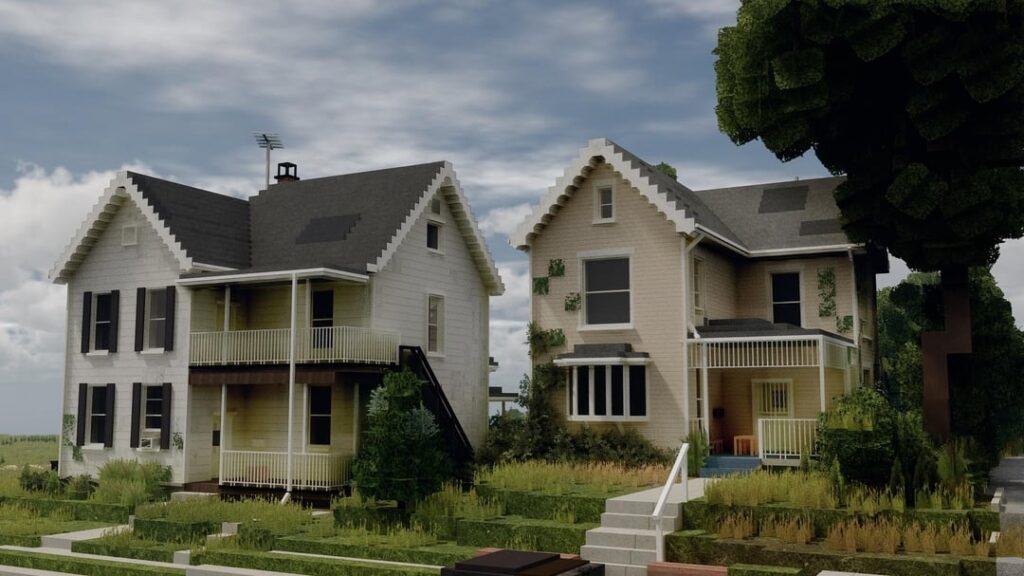 最近建てた超リアルな家