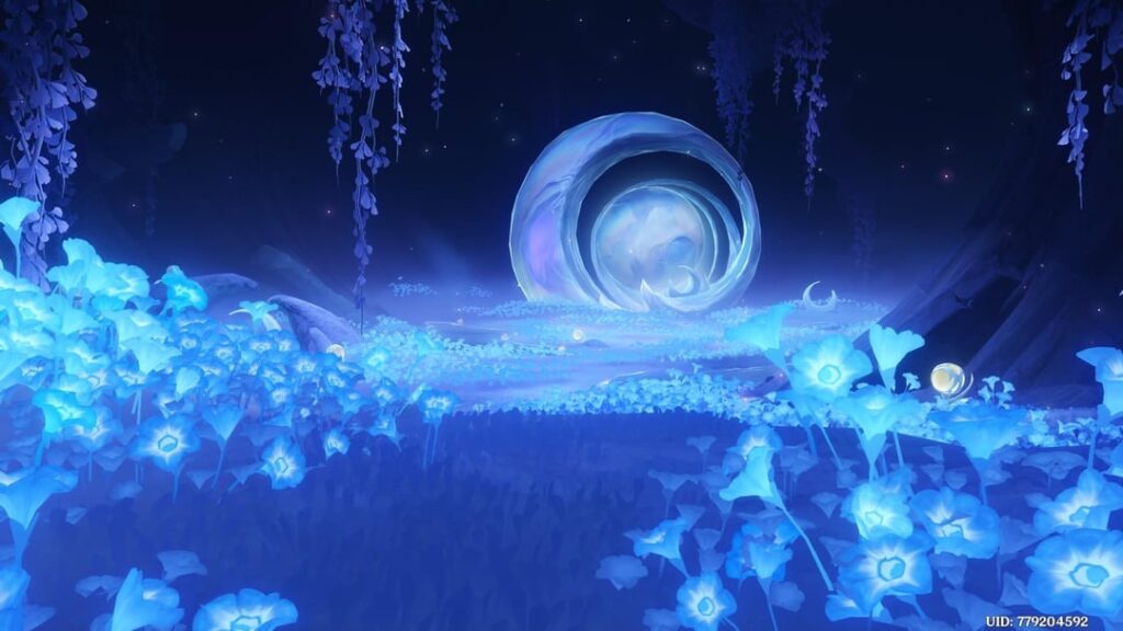 夜の静寂に咲く花。 (フォトモード)