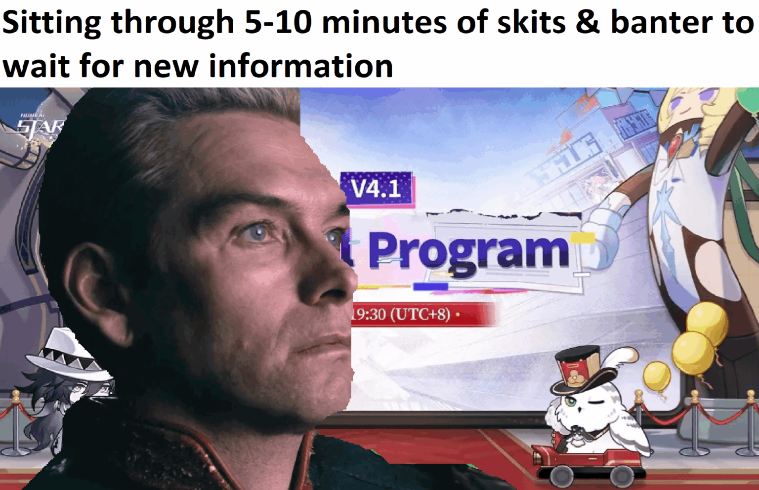 鳥のNPCが何もないことについて3分間議論しているのを見なければなりませんでした